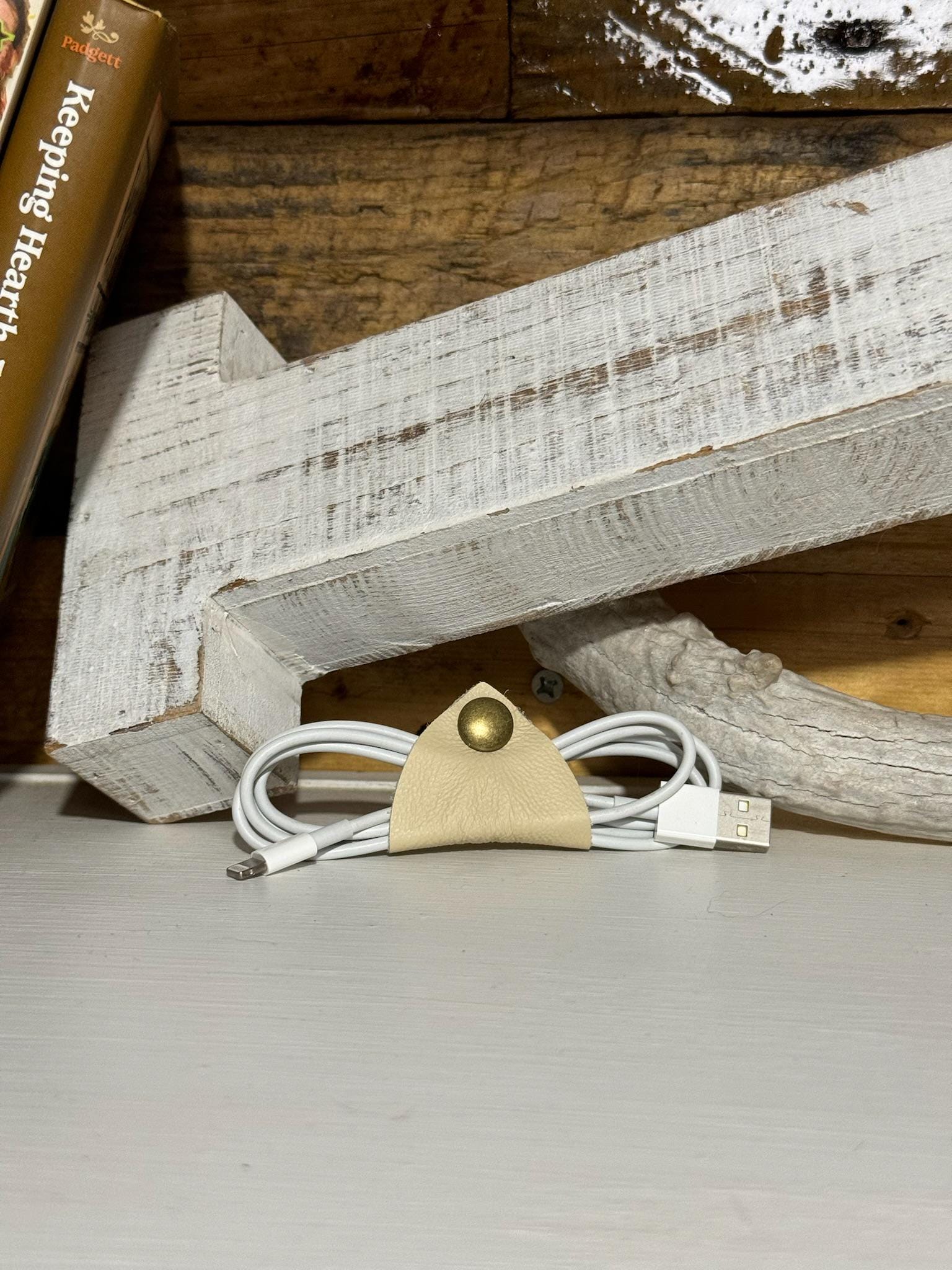 Leather Cord Organizer Ties