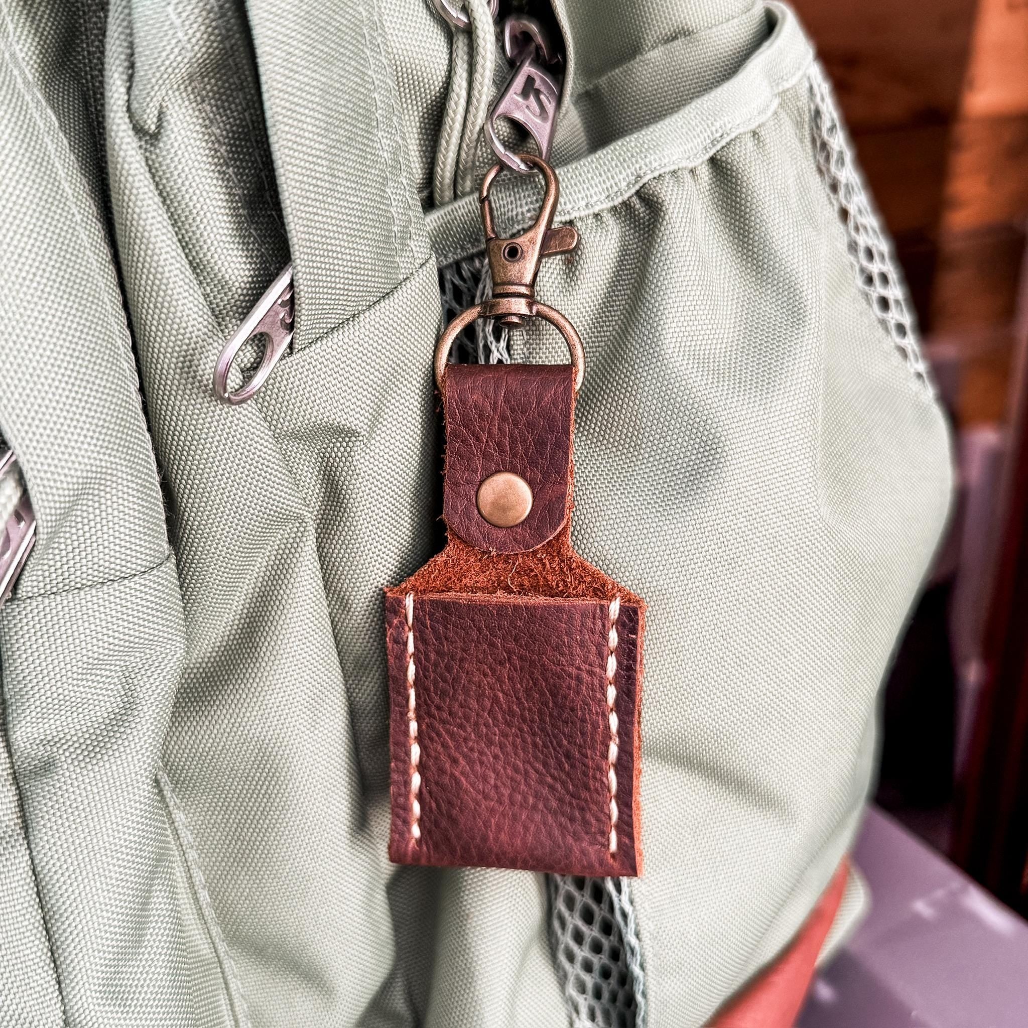 Chapstick, lipstick, lip balm keychain holder