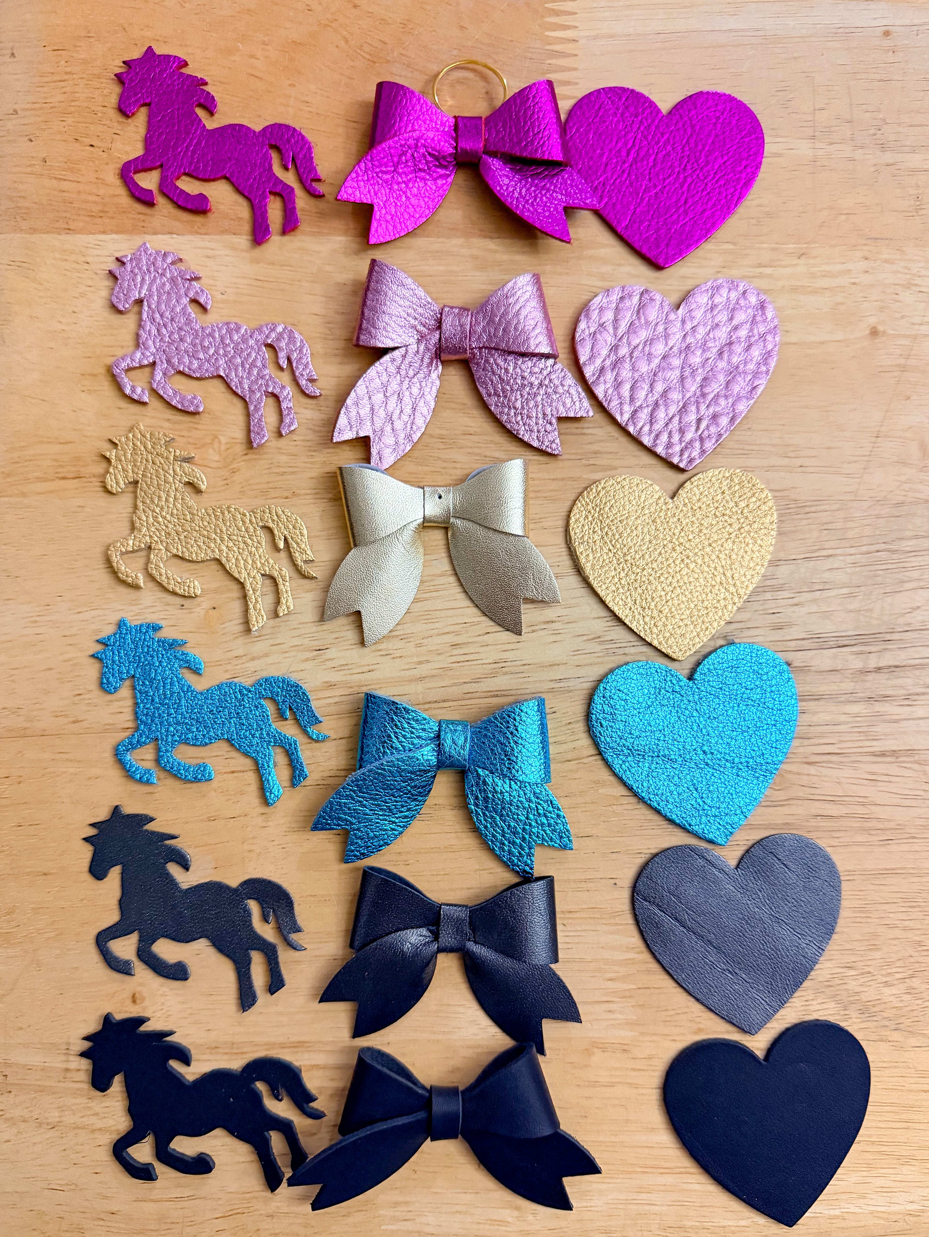 Cowgirl Bag Charm - Pink