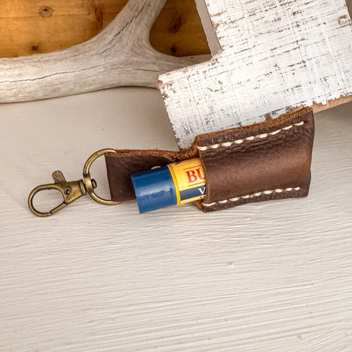 Chapstick, lipstick, lip balm keychain holder