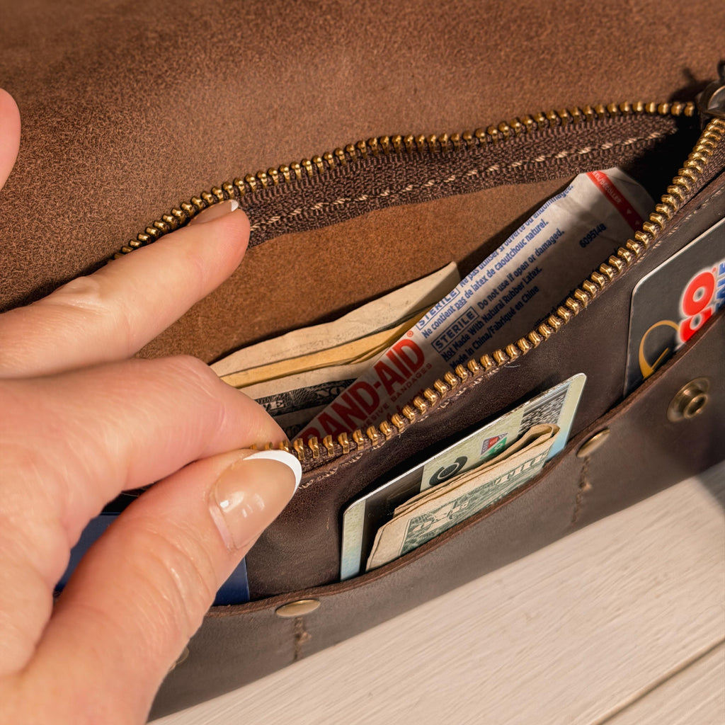 Clutch - phone pockets and card slots