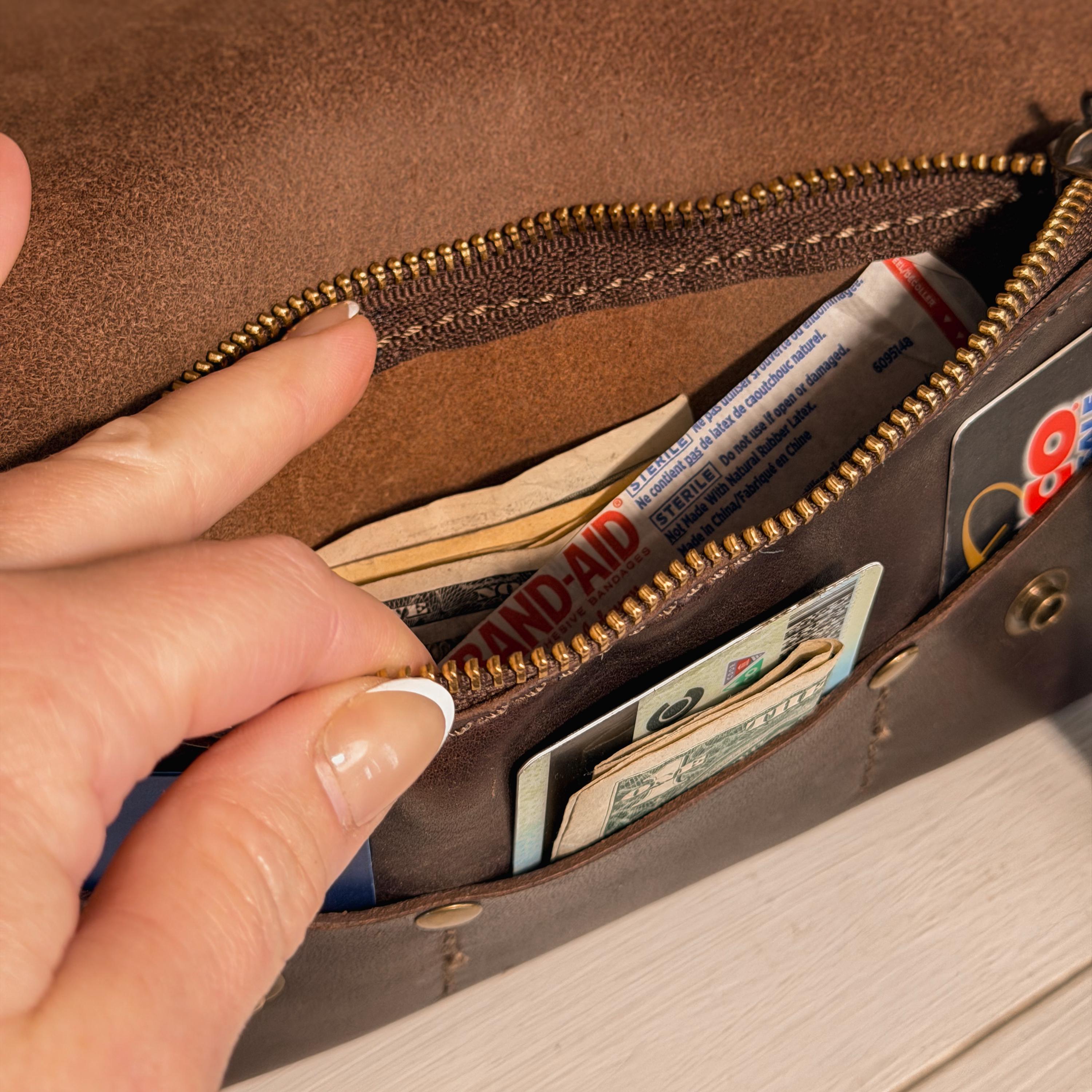 Clutch - phone pockets and card slots