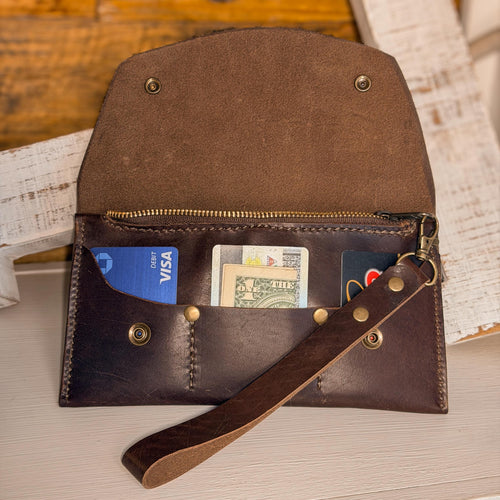 Clutch - phone pockets and card slots
